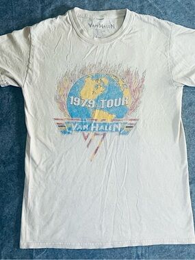 Van Halen 1979 Tour Graphic Tee - White